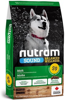 Фото Nutram Sound Balanced Wellness S9 Natural Lamb Adult Dog 11.4 кг