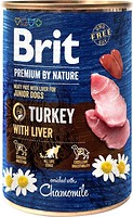 Фото Brit Premium by Nature Turkey with Liver 800 г