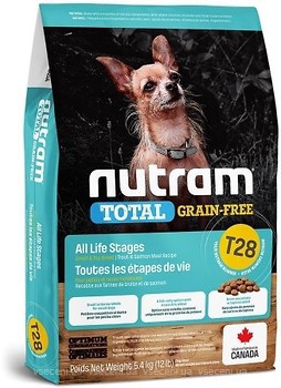 Фото Nutram Total Grain-Free T28 Trout and Salmon Meal Dog Food 2 кг
