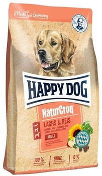 Фото Happy Dog NaturCroq Adult Salmon & Rice 4 кг