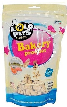 Фото Lolo Pets Бісквіт крокети з лососем 350 г (LO-80807)