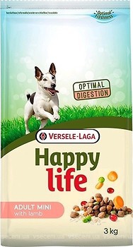 Фото Versele-Laga Сухий корм Happy Life Adult Lamb 3 кг