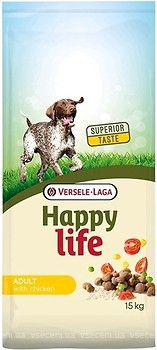 Фото Versele-Laga Сухий корм Happy Life Adult Chicken 15 кг