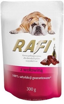 Фото Dolina Noteci Rafi Dog with beef 300 г