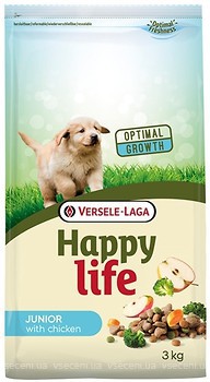 Фото Versele-Laga Сухий корм Happy Life Junior with Chicken 3 кг