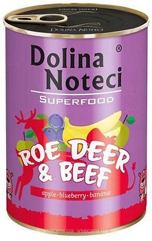 Фото Dolina Noteci Premium Dog Superfood Roe Deer and Beef 400 г