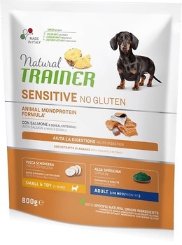 Фото Trainer Natural Dog Sensitive Adult Mini with Salmon 800 г