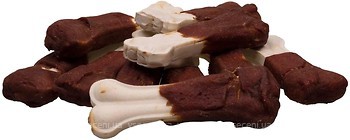 Фото Happet Кісточка з пресованої шкірою з качкою 500 г (GM76)