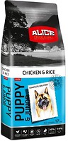 Фото Alice Puppy and Junior Chicken and Rice 17 кг (5997328300781)