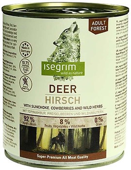 Фото Isegrim Deer with Sunchoke Cowberries & Wild Herbs 800 г