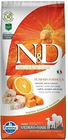 Фото Farmina N&D Pumpkin Adult Medium Maxi Codfish & Orange 12 кг