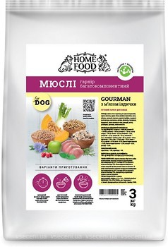 Фото Home Food Мюслі з м'ясом індички 3 кг