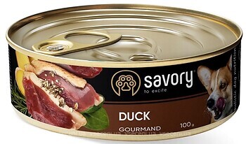 Фото Savory Dog Gourmand Duck 100 г (30457)