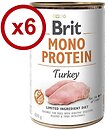 Фото Brit Mono Protein Turkey 6x400 г