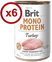 Фото Brit Mono Protein Turkey 6x400 г