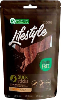 Фото Nature's Protection Lifestyle Duck Sticks 75 г