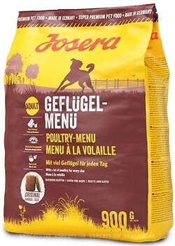 Фото Josera Geflugel Menu Poultry 900 г