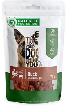 Фото Nature's Protection Duck Breast Strips 75 г