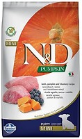 Фото Farmina N&D Low Grain Pumpkin Puppy Mini Lamb and Blueberry 7 кг