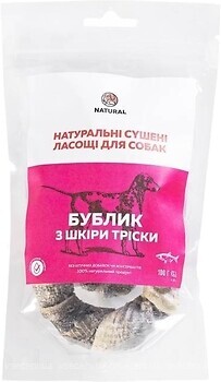 Фото Natural Бублик з шкіри тріски 1 шт