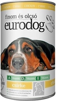 Фото EuroDog Adult All Breeds Chicken 1.24 кг