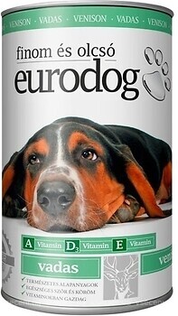 Фото EuroDog Adult All Breeds Venison 1.24 кг