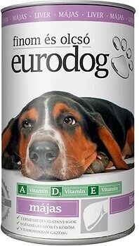 Фото EuroDog Adult All Breeds Liver 1.24 кг