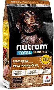 Фото Nutram Total Grain-Free T27 Chicken and Turkey Dog Food 340 г