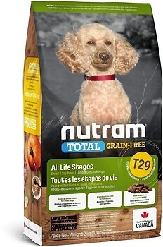 Фото Nutram Total Grain-Free T29 Lamb and Lentils Recipe Dog Food 340 г