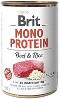 Фото Brit Mono Protein Beef & Rice 6x400 г