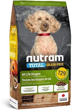 Фото Nutram Total Grain-Free T29 Lamb and Lentils Recipe Dog Food 5.4 кг