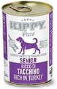 Фото Kippy Senior Dog Pate Turkey 400 г (8015912511522)