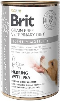 Фото Brit Grain Free Veterinary Diet Joint & Mobility Herring & Pea 6x400 г