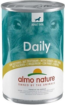 Фото Almo Nature Daily Dog Adult Turkey 400 г