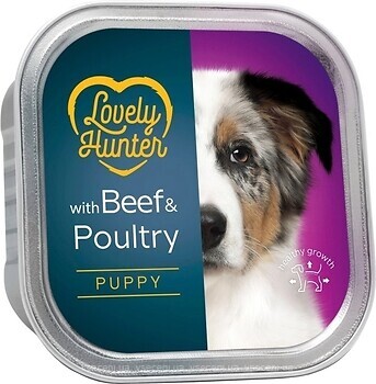 Фото Lovely Hunter Puppy Beef and Poultry 150 г