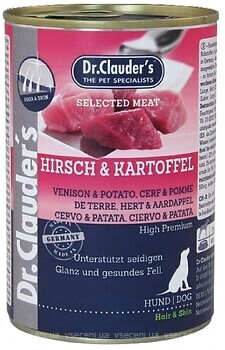 Фото Dr.Clauder's Selected Meat Vension & Potato 400 г