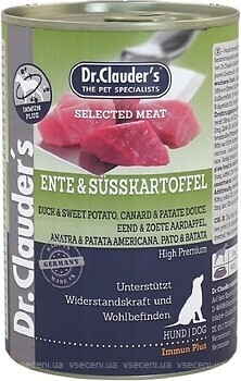 Фото Dr.Clauder's Selected Meat Duck & Sweet Potato 400 г