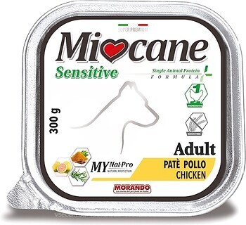 Фото Morando Miocane Sensitive Monoprotein with Chicken 300 г