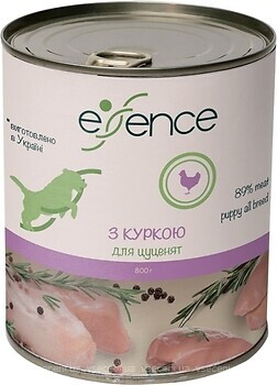 Фото Essence Для цуценят з куркою 800 г