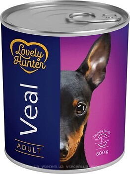 Фото Lovely Hunter Adult with Veal 800 г