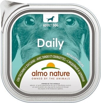 Фото Almo Nature Daily Dog Adult Turkey and Zucchini 100 г