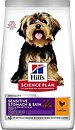 Фото Hill's Science Plan Sensitive Stomach & Skin Small & Mini Adult Chicken 3 кг
