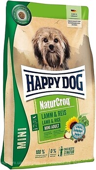Фото Happy Dog NaturCroq Mini Lamm & Reis 4 кг