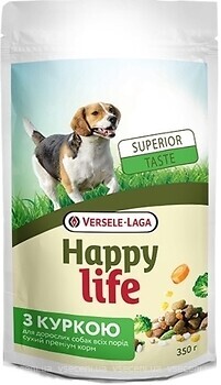 Фото Versele-Laga Сухой корм Happy Life Adult Dinner Chicken 350 г