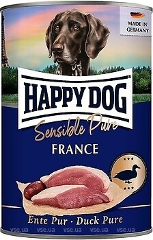 Фото Happy Dog Sensible Pure France Duck 800 г
