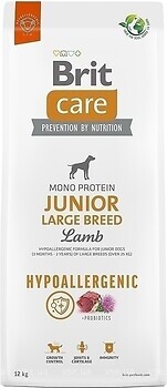 Фото Brit Care Hypoallergenic Junior Large Breed Lamb & Rice 14 кг