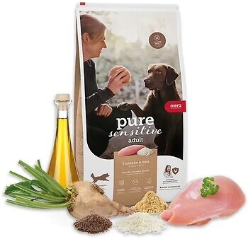 Фото Mera Dog Pure Adult Truthahn & Reis 1 кг