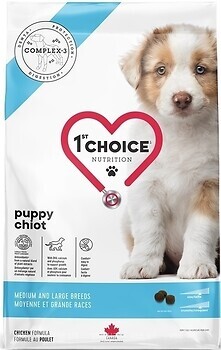 Фото 1st Choice Puppy Medium and Large Breeds Chicken 2.72 кг