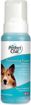 Фото 8in1 Шампунь-пена Perfect Coat Waterless Dog Foaming Shampoo 251 мл (2719)