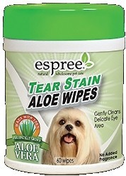 Фото Espree Вологі серветки Tear Stain Wipes 60 шт. (e01278)